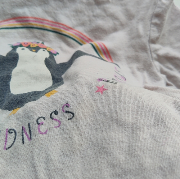 Retro Styled Penguin Rainbow Long Sleeve Shirt Old Navy 18-24 Month - Picture 12 of 13